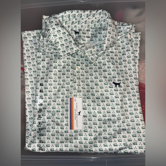 Men’s XL Simply Southern Polos Lot of 5 - Picture 3 of 6